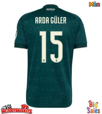 Real Madrid Arda Guler #15 Replica Away Stadium Shirt 2026-27 Short Sleeve